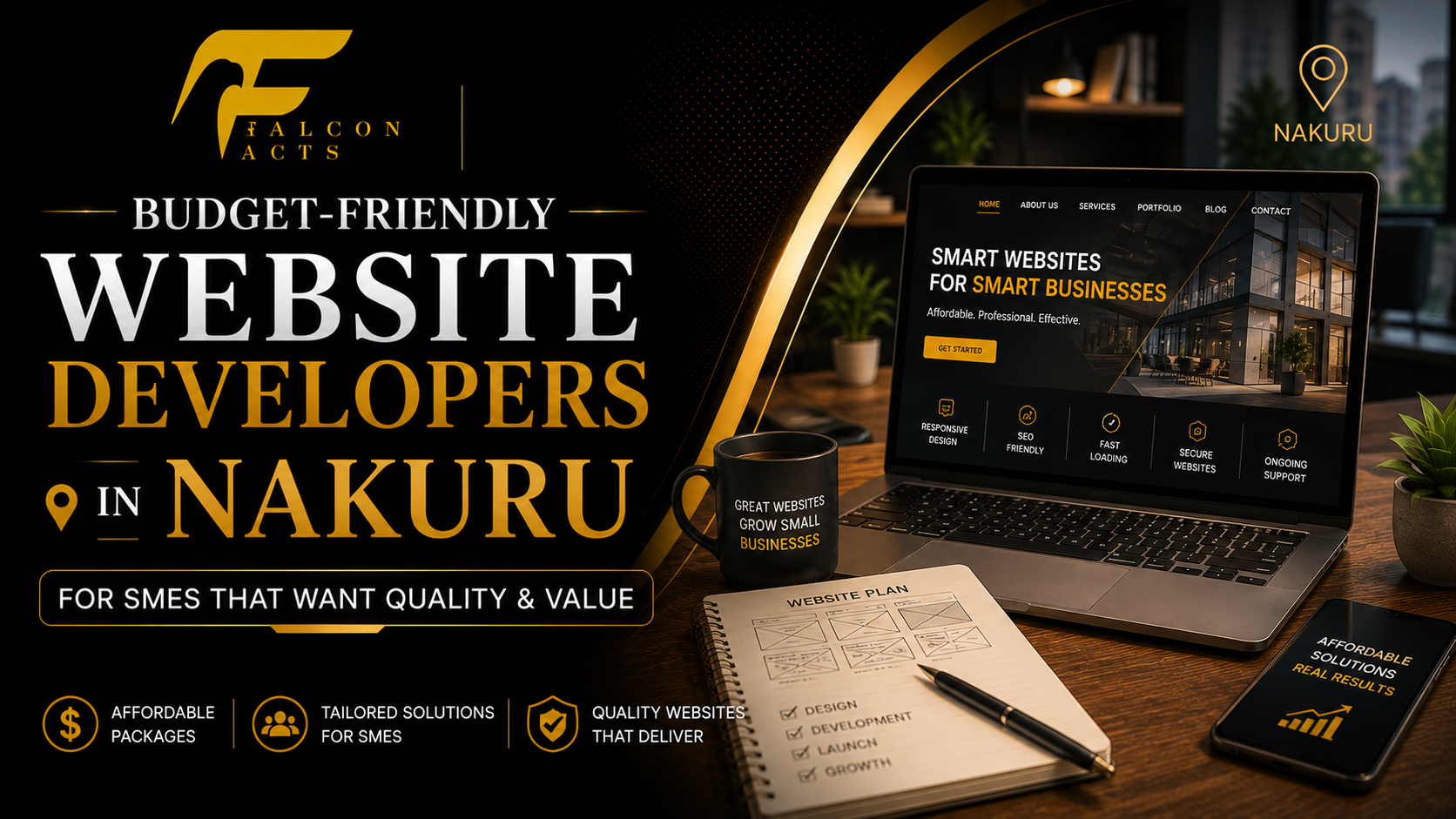 Budget-Friendly Website Developers in Nakuru for SMEs