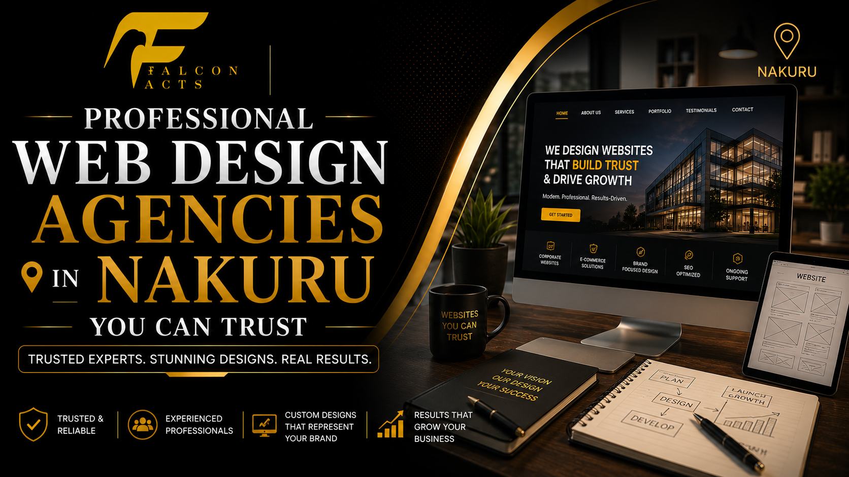 Professional Web Design Agencies in Nakuru You Can Trust