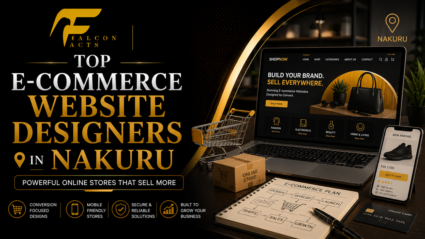 Top E-commerce Website Designers in Nakuru