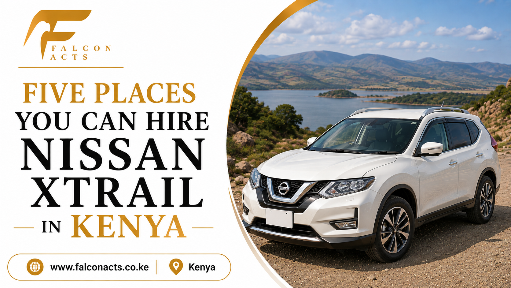 Five Places You Can Hire Nissan Xtrail in Kenya 