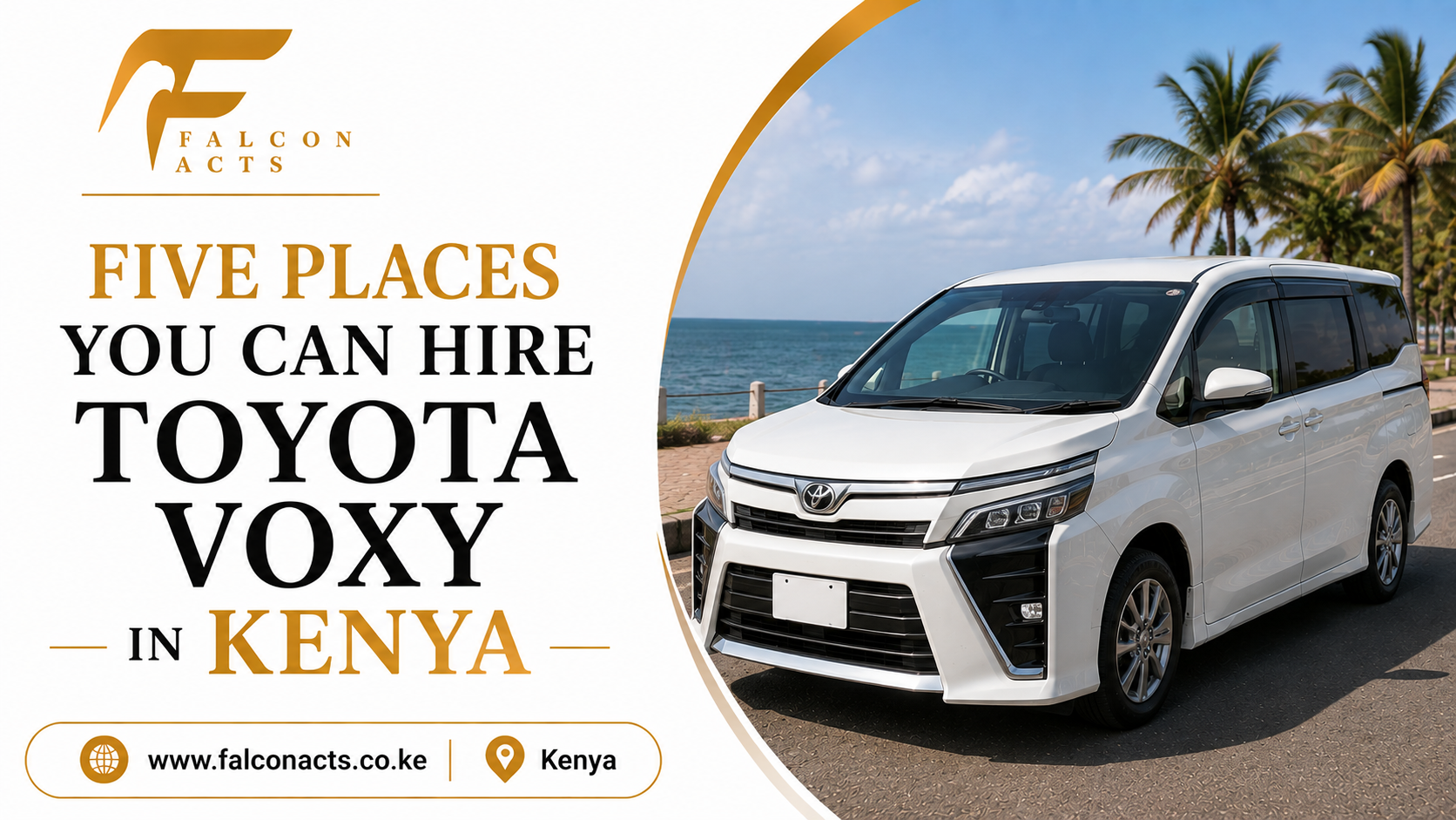 Five Places You Can Hire Toyota Voxy in Kenya